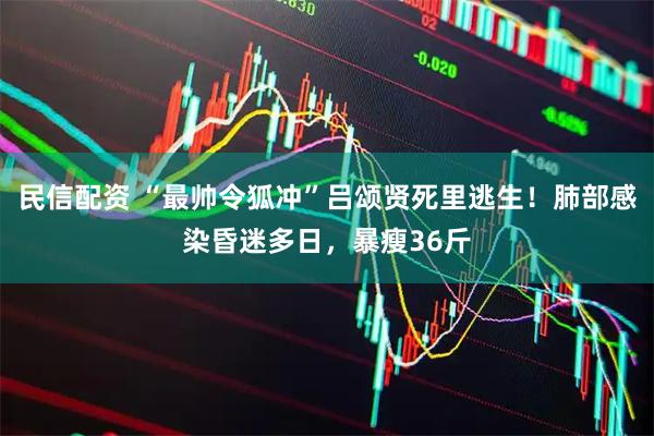 民信配资 “最帅令狐冲”吕颂贤死里逃生！肺部感染昏迷多日，暴瘦36斤